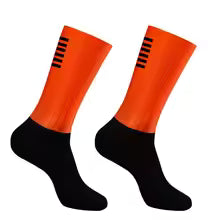 Silicone Cycling Slip Anti Whiteline Men Summer Socks