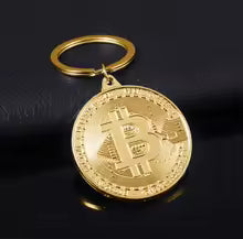 2025 Newest Bitcoin Keychain Music Band Keyring