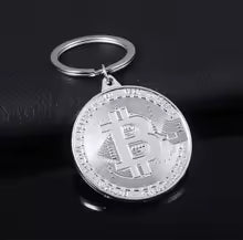 2025 Newest Bitcoin Keychain Music Band Keyring