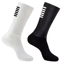 Silicone Cycling Slip Anti Whiteline Men Summer Socks