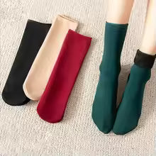 -4Pair Lot Women Men Winter Warm Thicken Thermal Snow Socks